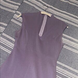 Elegant Purple Women's Dress